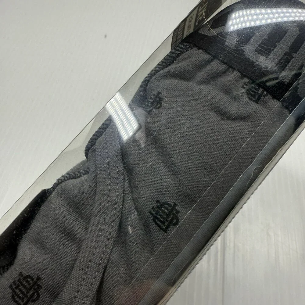 dixxon boxer briefs black grey two pack mens size XL